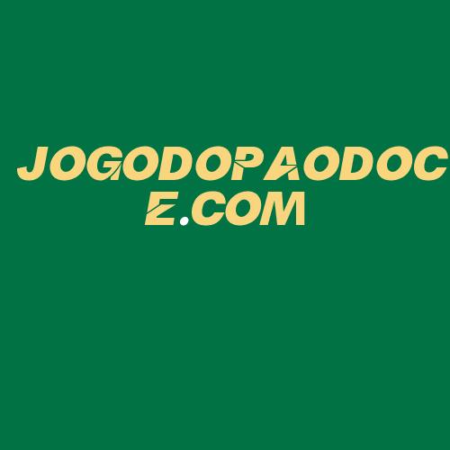 Logo da JOGODOPAODOCE